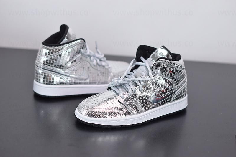 Air Jordan 1 AJ1 Mid – Disco Ball
