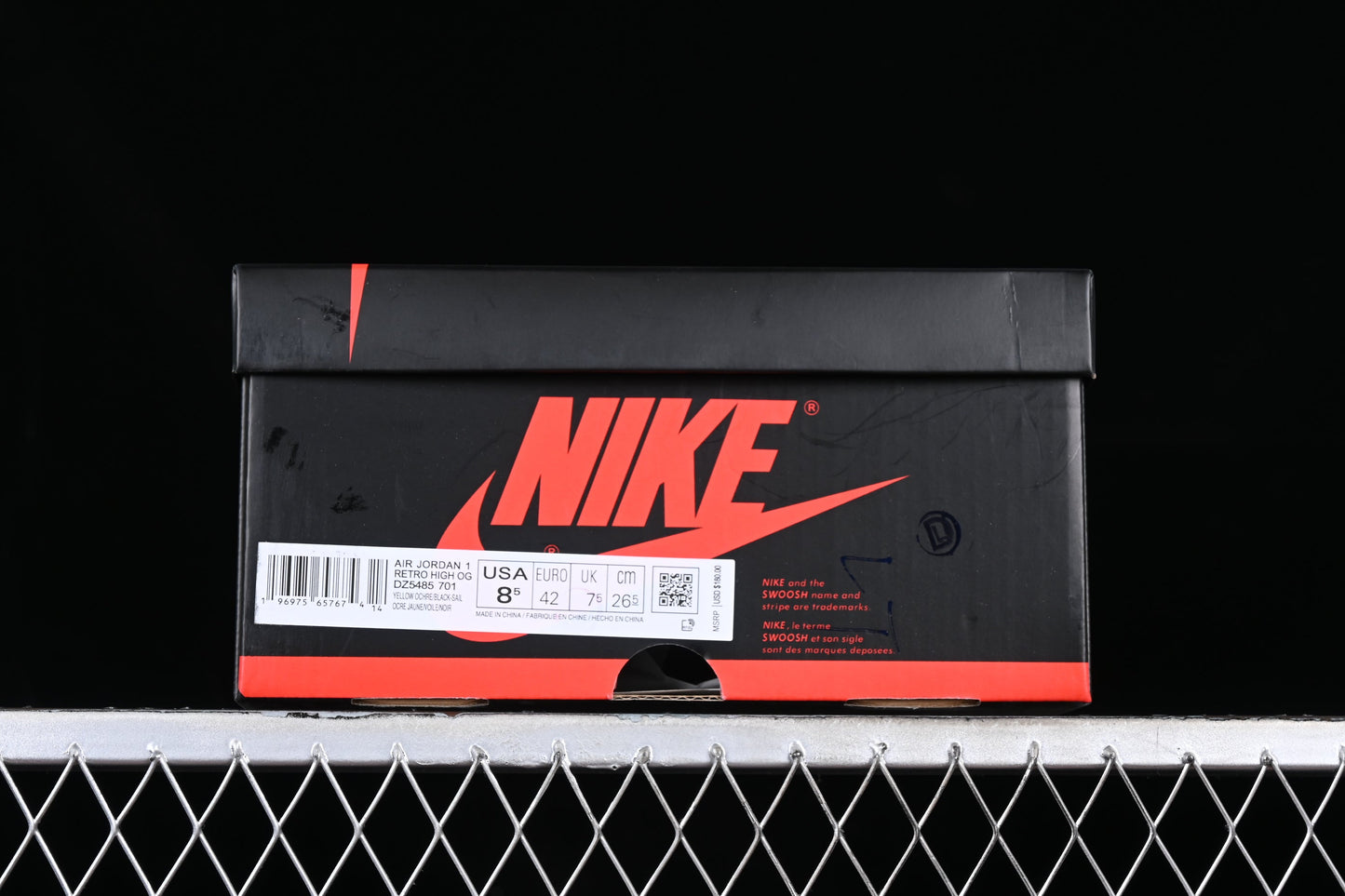 Air Jordan 1 Aj1 High – Yellow Ochre