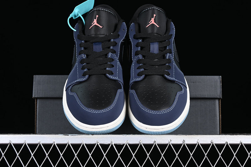 Air Jordan 1 AJ1 Low Snake Skin – Blue