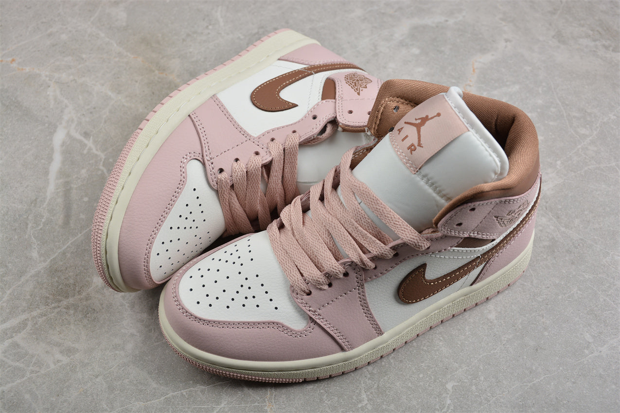Unisex Air Jordan 1 AJ1 Mid – Neapolitan