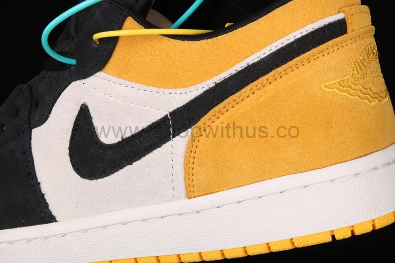 Air Jordan 1 AJ1 Low – Sail/University Gold