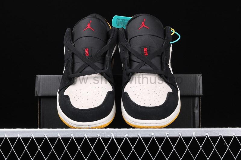 Air Jordan 1 AJ1 Low – Sail/University Gold