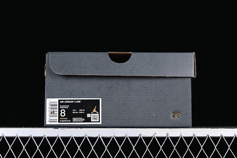 Air Jordan 1 AJ1 Low Snake Skin – Blue