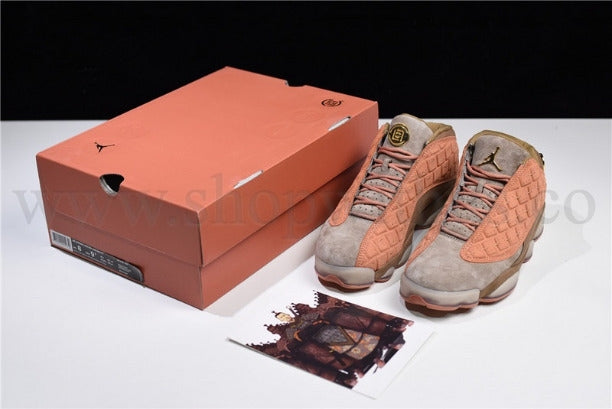Clot x Air Jordan 13 AJ13 Retro Low – Sepia Stone