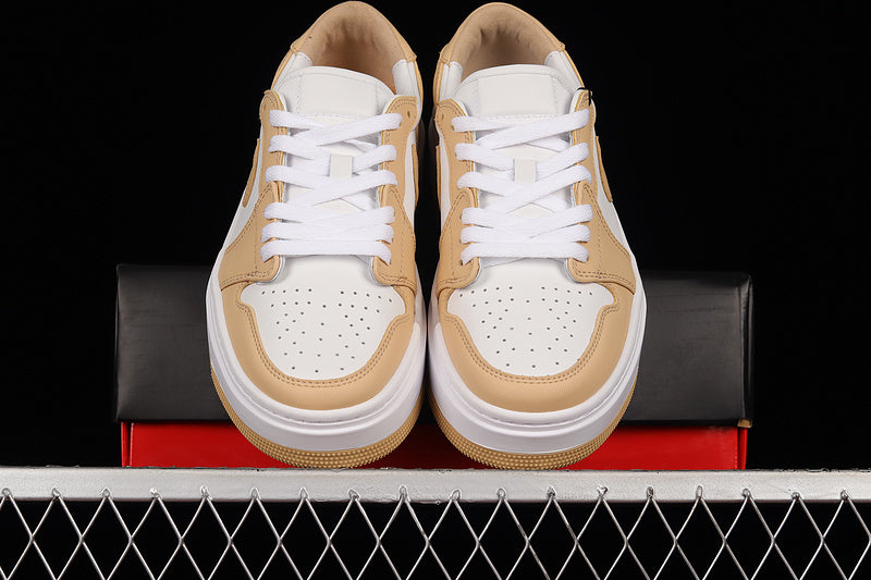 Unisex Air Jordan 1 AJ1 Elevate Low – White Onyx