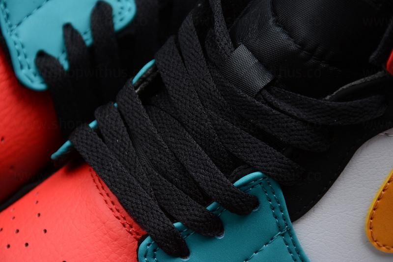 Air Jordan 1 AJ1 Mid – Bred/MultiColor