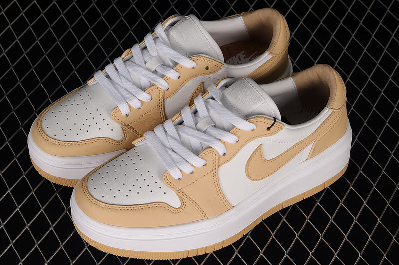 Unisex Air Jordan 1 AJ1 Elevate Low – White Onyx