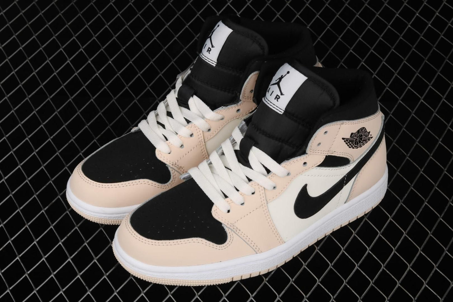 Air Jordan 1 AJ1 Mid – Barely Orange Light Violet