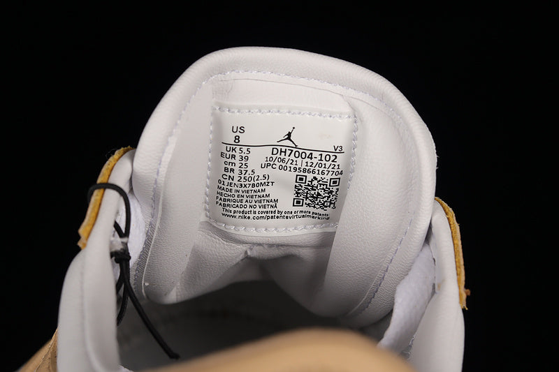 Unisex Air Jordan 1 AJ1 Elevate Low – White Onyx