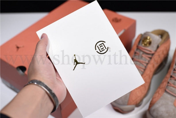 Clot x Air Jordan 13 AJ13 Retro Low – Sepia Stone