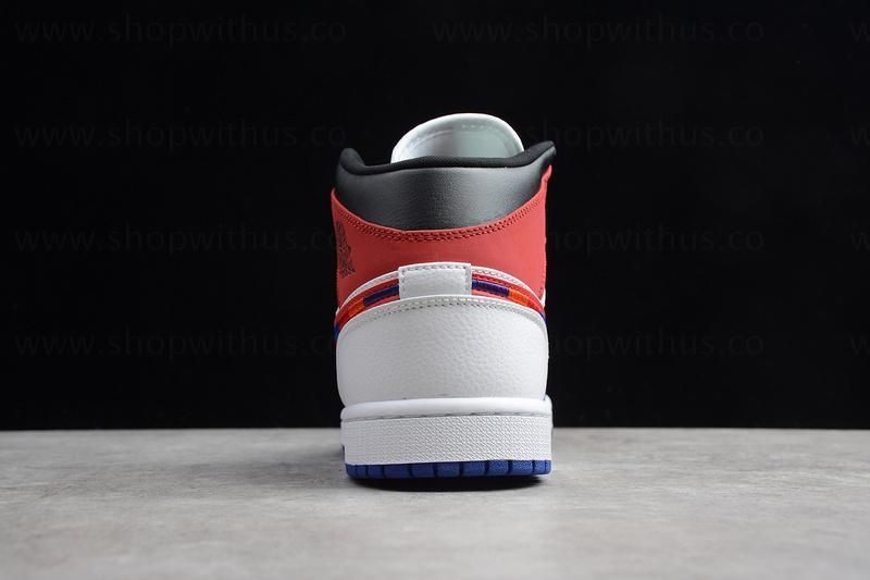 Air Jordan 1 AJ1 Mid – Multicolored Swoosh