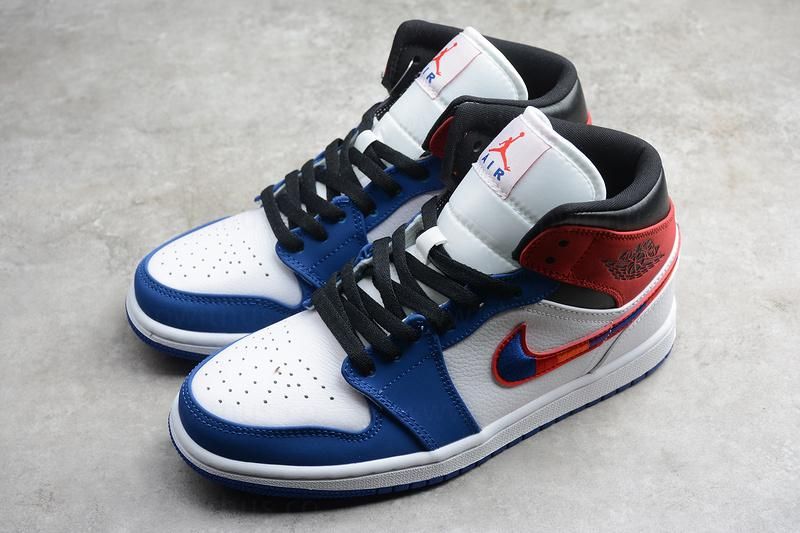 Air Jordan 1 AJ1 Mid – Multicolored Swoosh