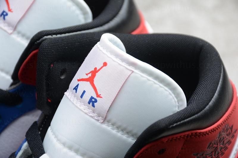 Air Jordan 1 AJ1 Mid – Multicolored Swoosh