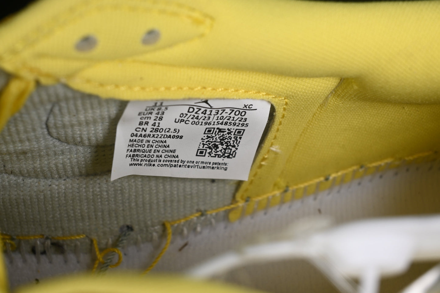 Travis Scott x Air Jordan 1 AJ1 Low – Canary