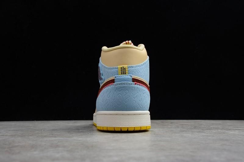 Air Jordan 1 AJ1 Mid – Fearless Maison Chateau Rouge