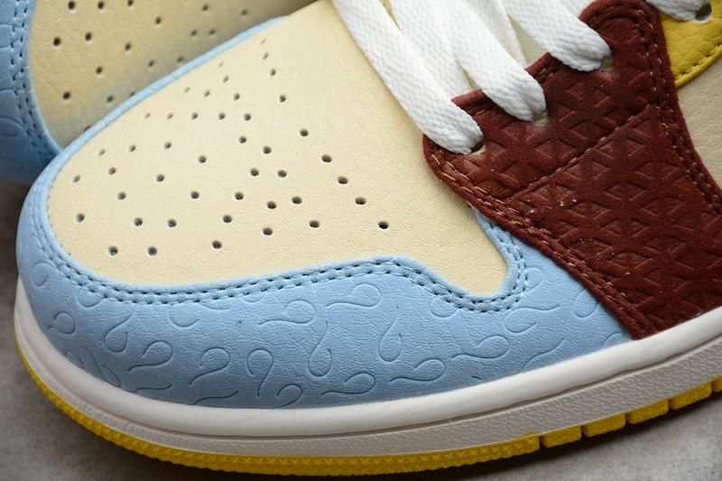 Air Jordan 1 AJ1 Mid – Fearless Maison Chateau Rouge