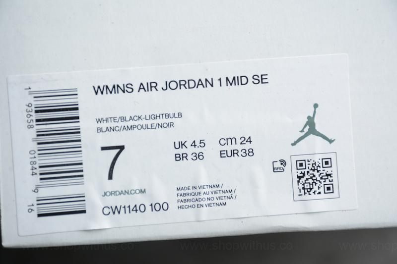 Air Jordan 1 AJ1 Mid SE – Lightbulb
