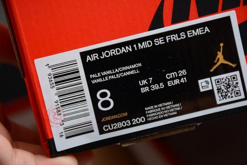 Air Jordan 1 AJ1 Mid – Fearless Maison Chateau Rouge
