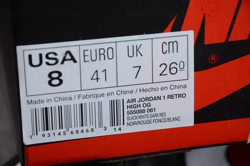 Air Jordan 1 AJ1 Retro High OG - Gym Red
