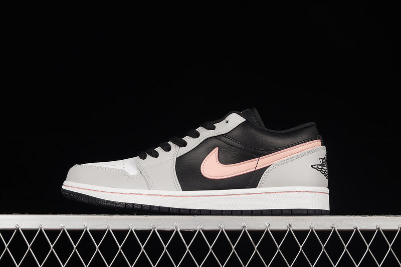 Air Jordan 1 AJ1 Low – Black/Grey/Pink