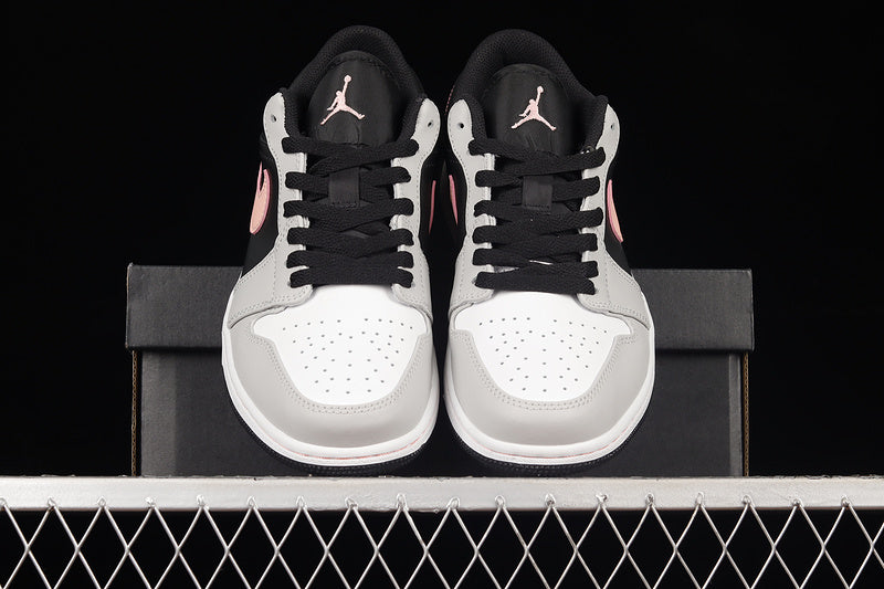 Air Jordan 1 AJ1 Low – Black/Grey/Pink