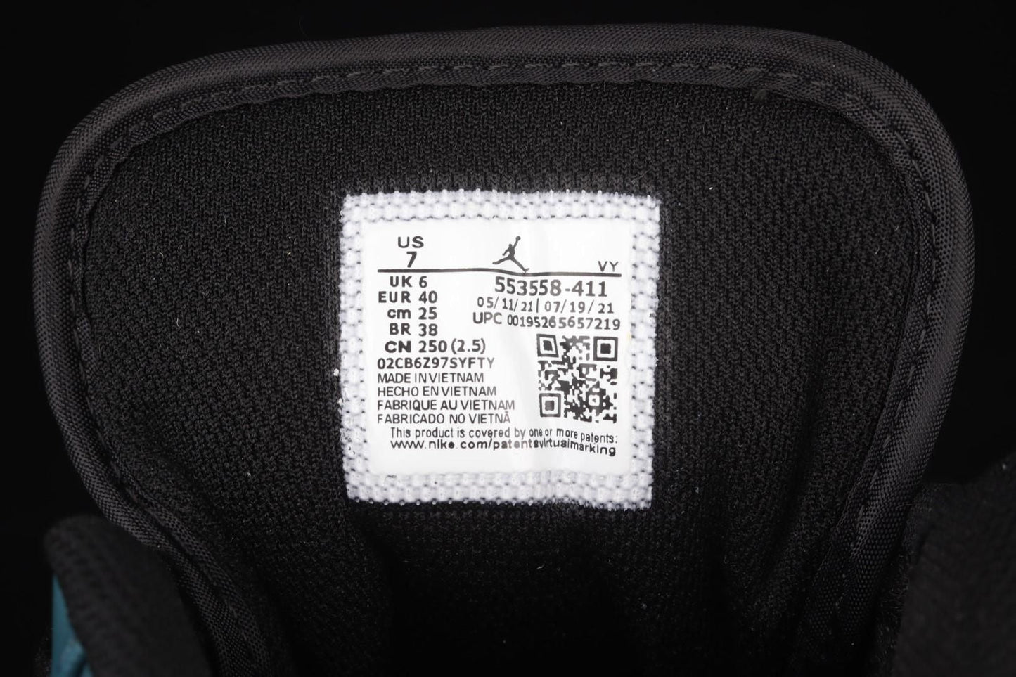 Air Jordan 1 AJ1 Low – Dark Teal