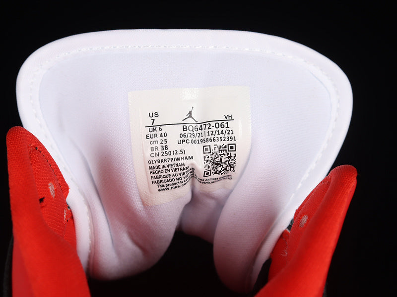 Air Jordan 1 AJ1 Mid Red Panda