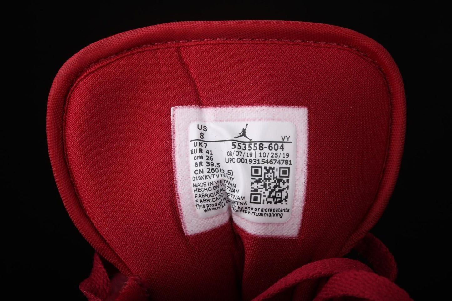 Air Jordan 1 AJ1 Low – Noble Red