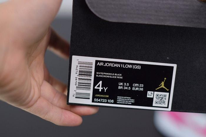 Unisex Air Jordan 1 AJ1 Low – Pinksicle