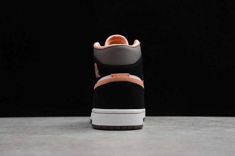 Unisex Air Jordan 1 AJ1 Mid – Peach Mocha