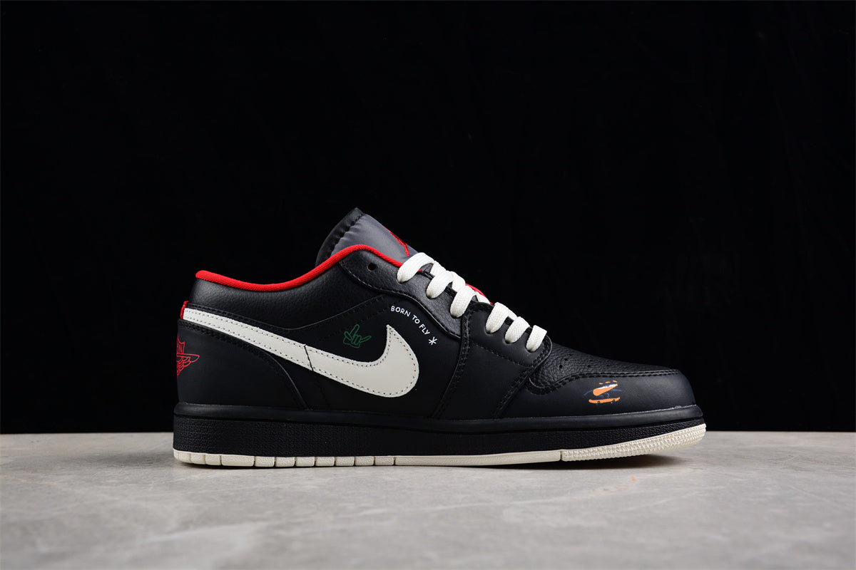 Air Jordan 1 AJ1 Low – Just Skate Black