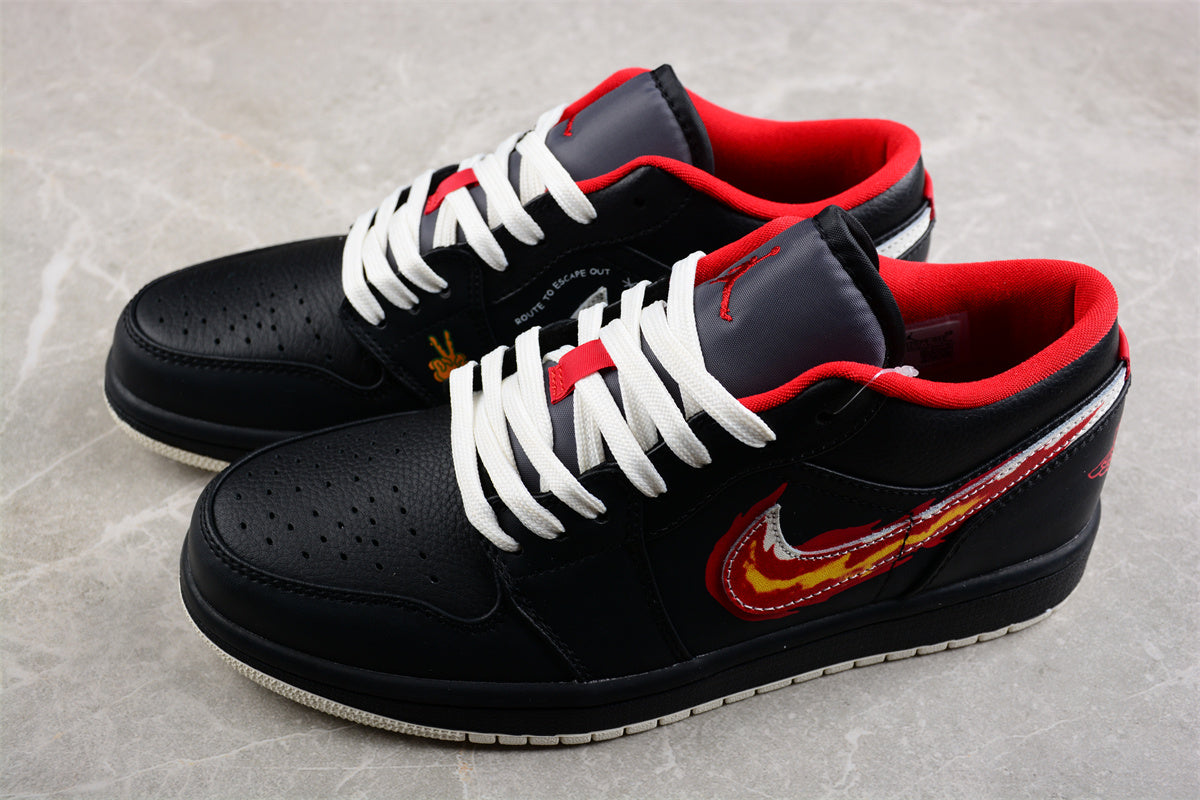 Air Jordan 1 AJ1 Low – Just Skate Black