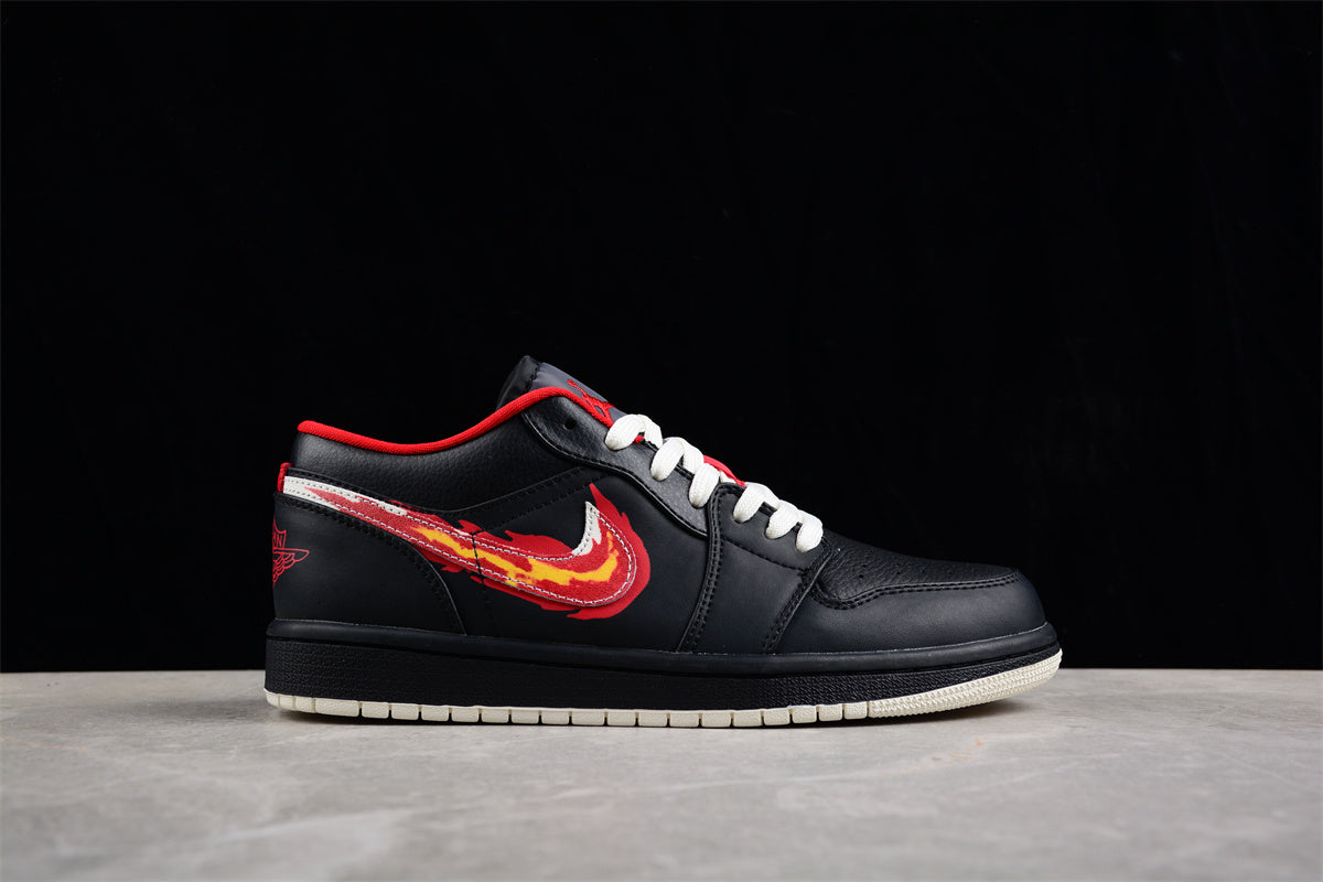 Air Jordan 1 AJ1 Low – Just Skate Black