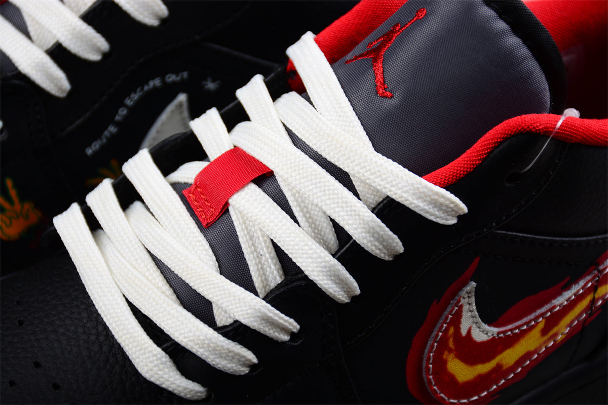 Air Jordan 1 AJ1 Low – Just Skate Black