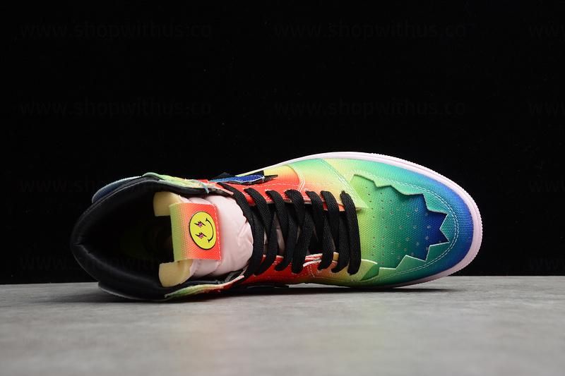 J Balvin x Air Jordan 1 AJ1 Retro High - Multi Color