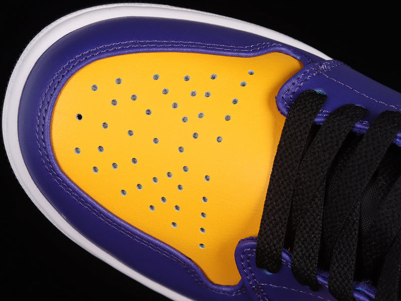 Air Jordan 1 AJ1 Mid – Lakers