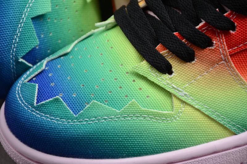 J Balvin x Air Jordan 1 AJ1 Retro High - Multi Color