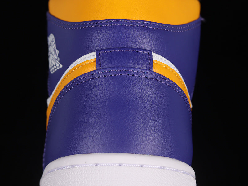 Air Jordan 1 AJ1 Mid – Lakers