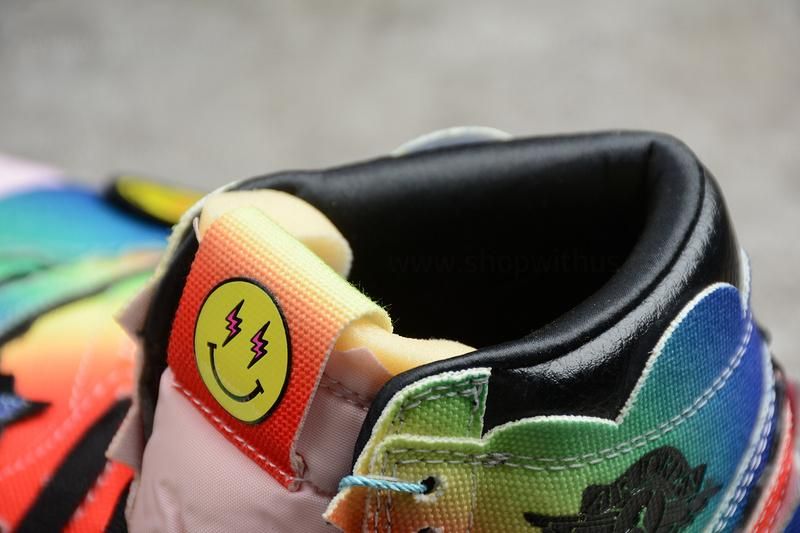 J Balvin x Air Jordan 1 AJ1 Retro High - Multi Color