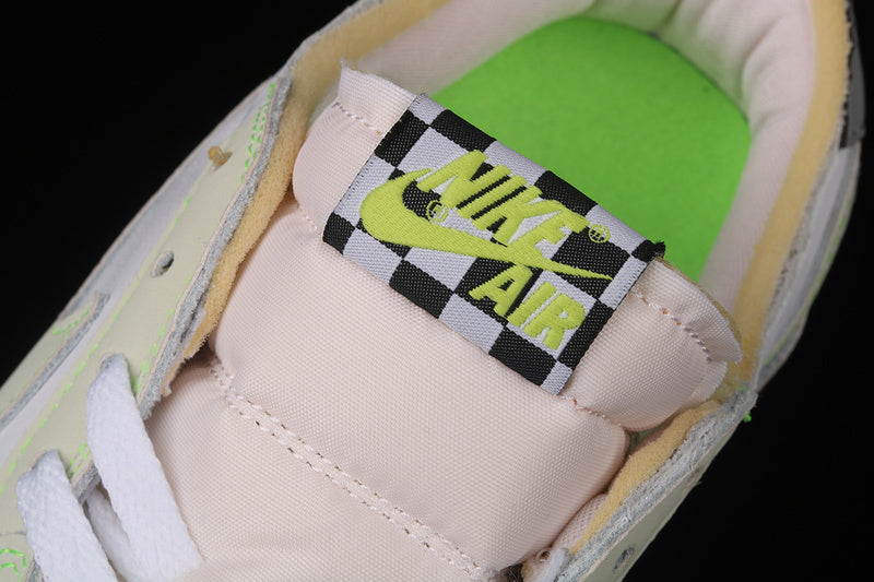 Air Jordan 1 AJ1 Retro Low – White Ghost/Green
