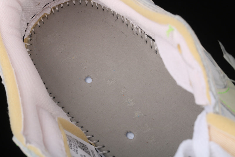 Air Jordan 1 AJ1 Retro Low – White Ghost/Green
