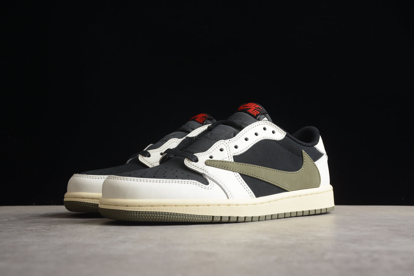 Travis Scott x Air Jordan 1 Low AJ1 – Olive