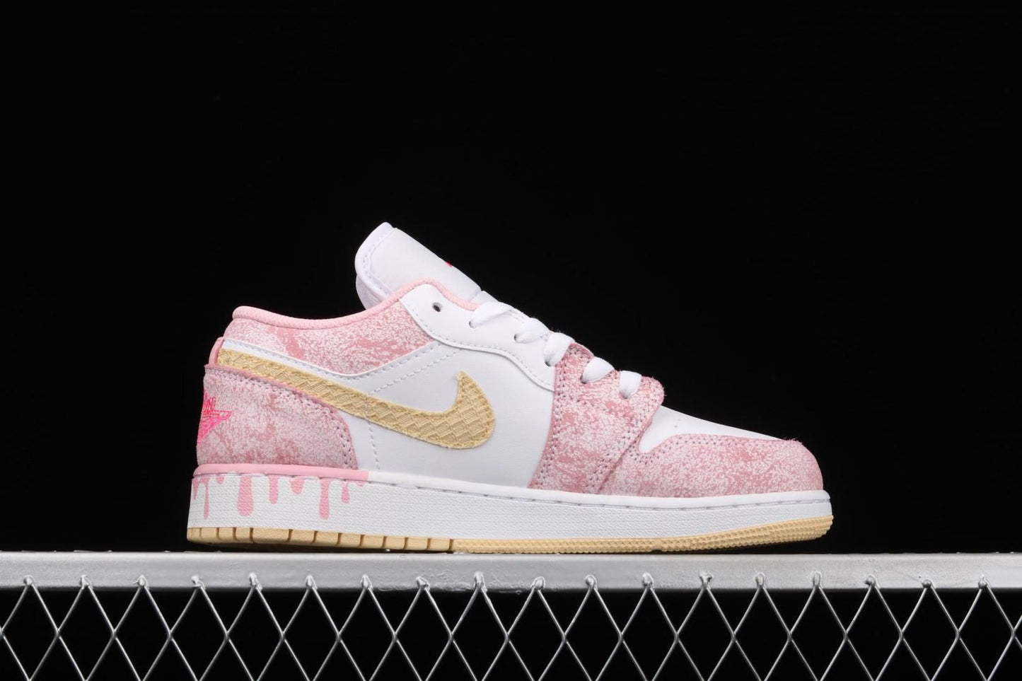 Unisex Air Jordan 1 AJ1 Low – Paint Drip