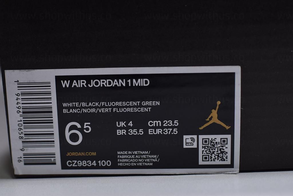 Air Jordan 1 AJ1 Mid SE – Cyber/Active Fuchsia