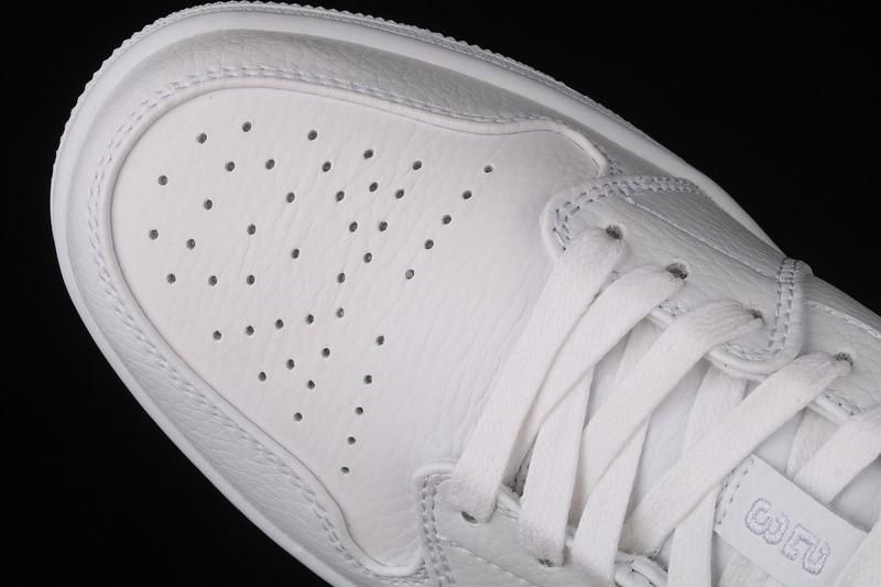 Air Jordan 1 AJ1 Low White/Metallic Gold