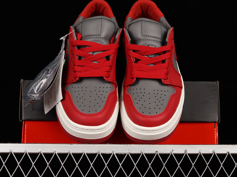 Unisex Air Jordan 1 AJ1 Low Elevate – Red/Grey