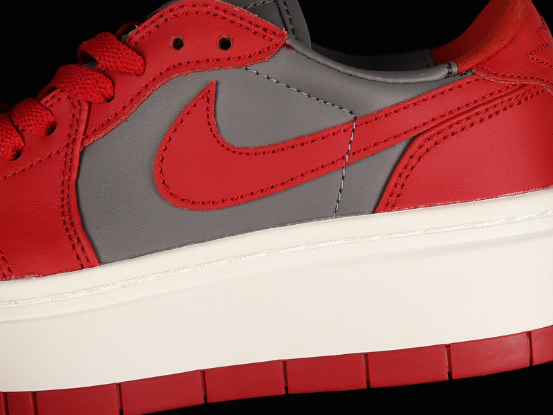 Unisex Air Jordan 1 AJ1 Low Elevate – Red/Grey
