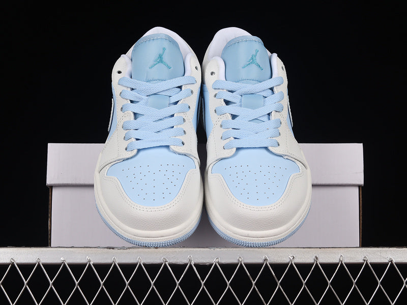 Air Jordan 1 AJ1 Low Reverse – Ice Blue