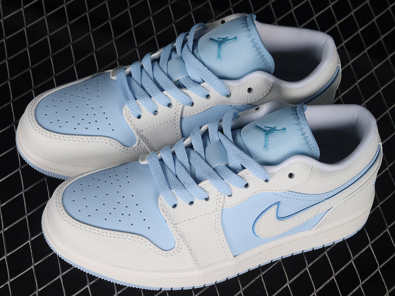 Air Jordan 1 AJ1 Low Reverse – Ice Blue