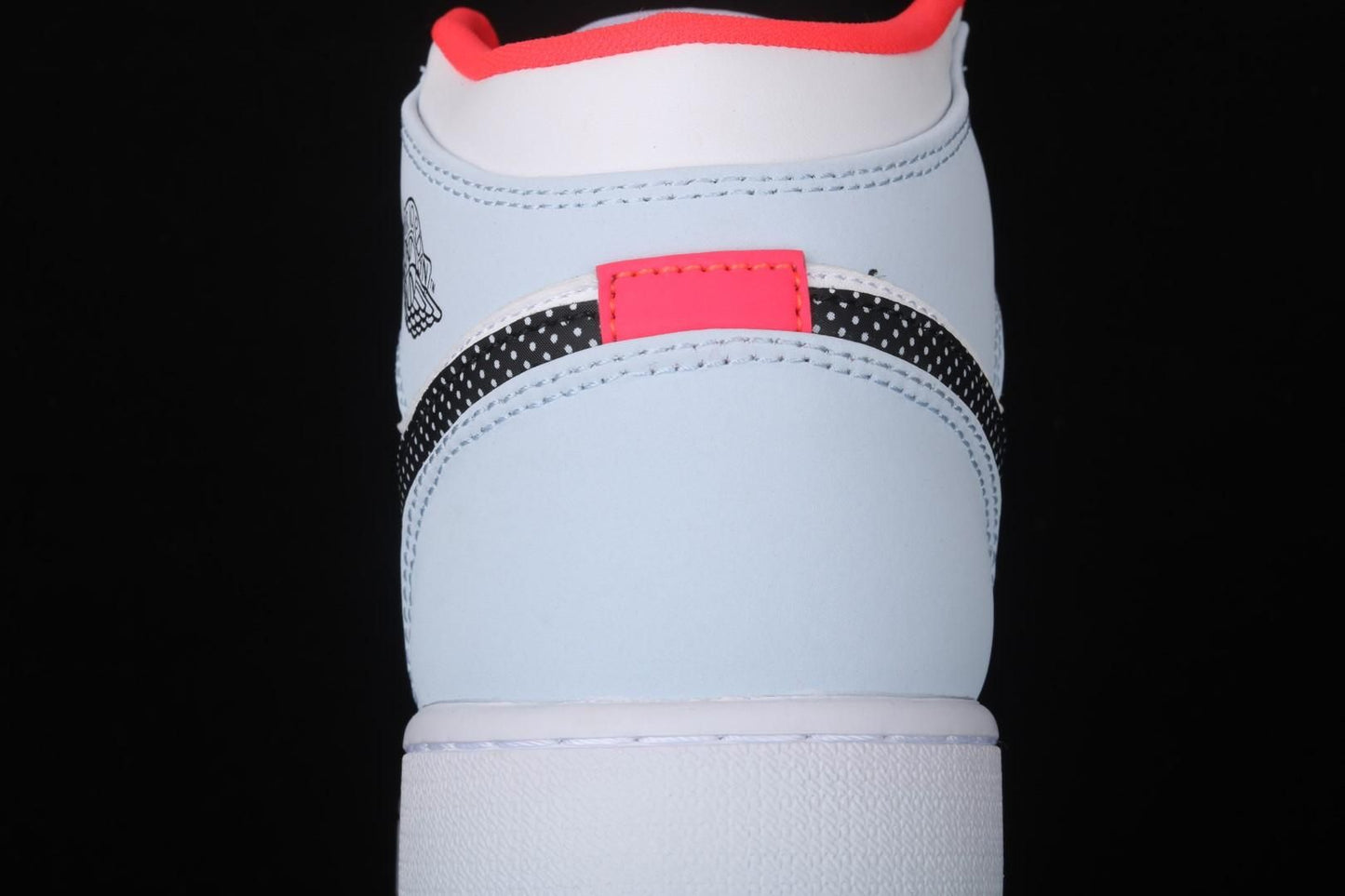 Air Jordan 1 AJ1 Mid – Half Blue Polka Dot